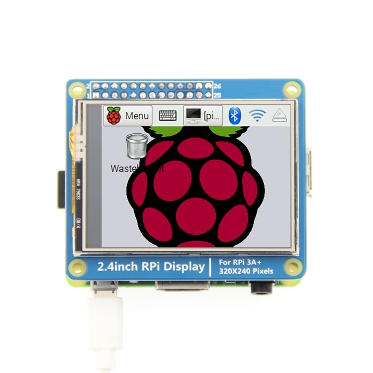 2.4 inch raspberry pie color screen TFT LCD compatible with raspberry PI 3A + / 3B+