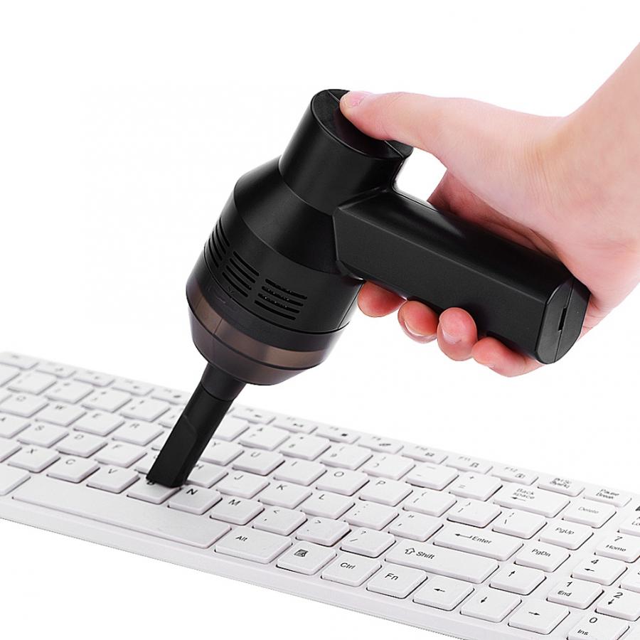 Portable Mini Handheld Rechargeable Keyboard Vacuum Cleaner for Laptop Desktop PC Dust Collector Cleaning Kit