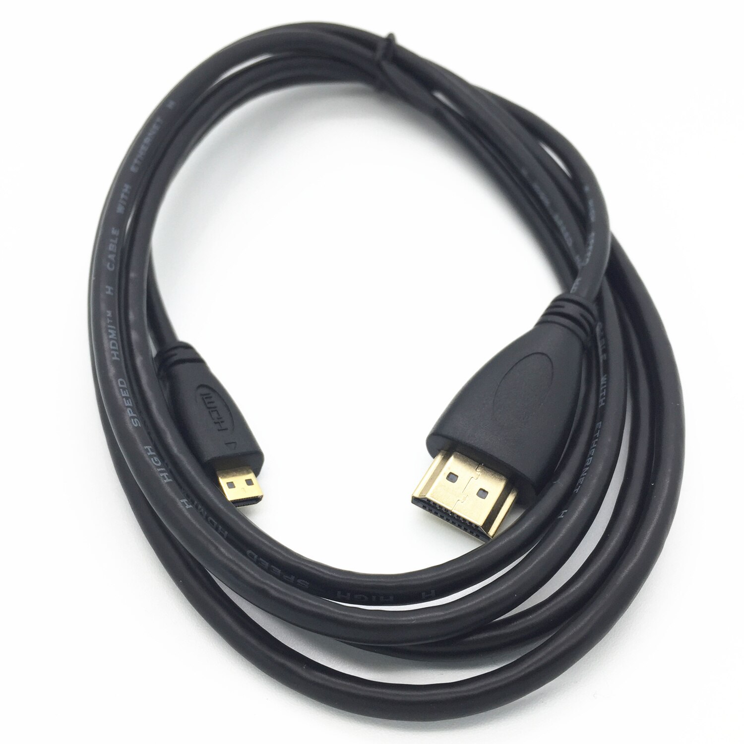 HDMI Male To Micro HDMI Adapter Converter Cable Cord for Panasonic DMC-LX100 LX100GC LF1 LF1GK GX80 GX85 FZ2500