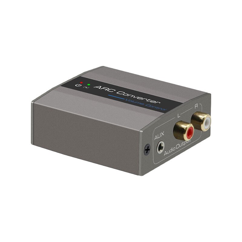 ARC Converter HDMI ARC to RAC o Converter L/R RCA 3.5mm o Adapter for HD DVD Blu-Ray PS3 PS4 Apple TV: Default Title