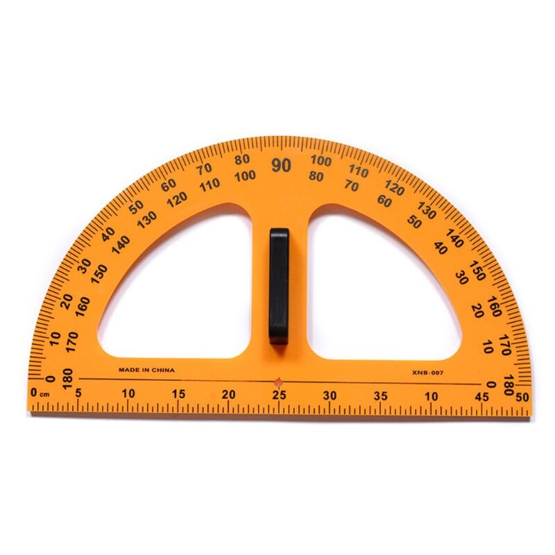 Multifunction Teaching Ruler Set Triangle Compasses Protractor Measurement Ruler
