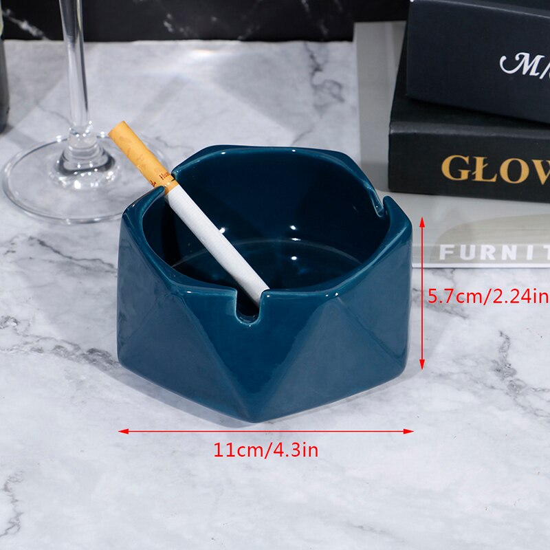 Draagbare Creatieve Asbak Pocket Outdoor Ash Tray Mini Asbak Keramische Asbakken Met Deksels Cadeau Voor Vriendje