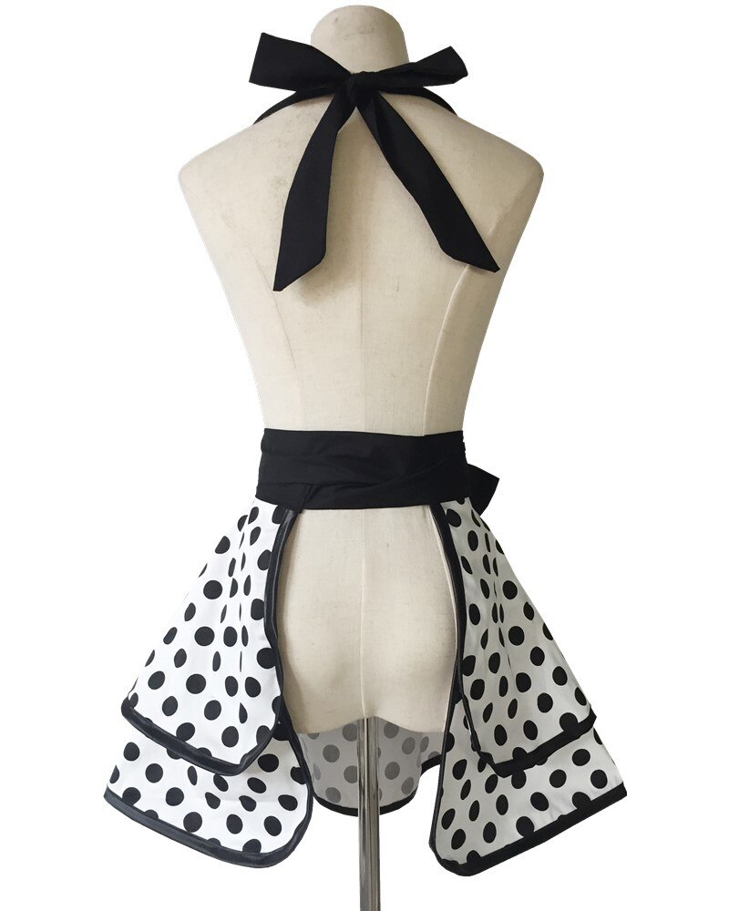 Cotton Lovely Women Apron Cute Large Swing Princess Apron kitchen Cooking Oilproof Aprons for Girls