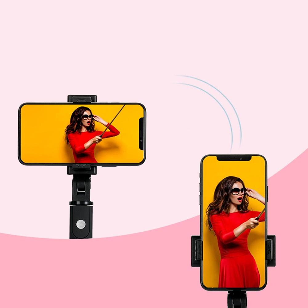 Multifunktionaler bluetooth-selfie-stick mit stativ, teleskopisch ausziehbar und faltbar, als hand-monopod für iphones/android-handys