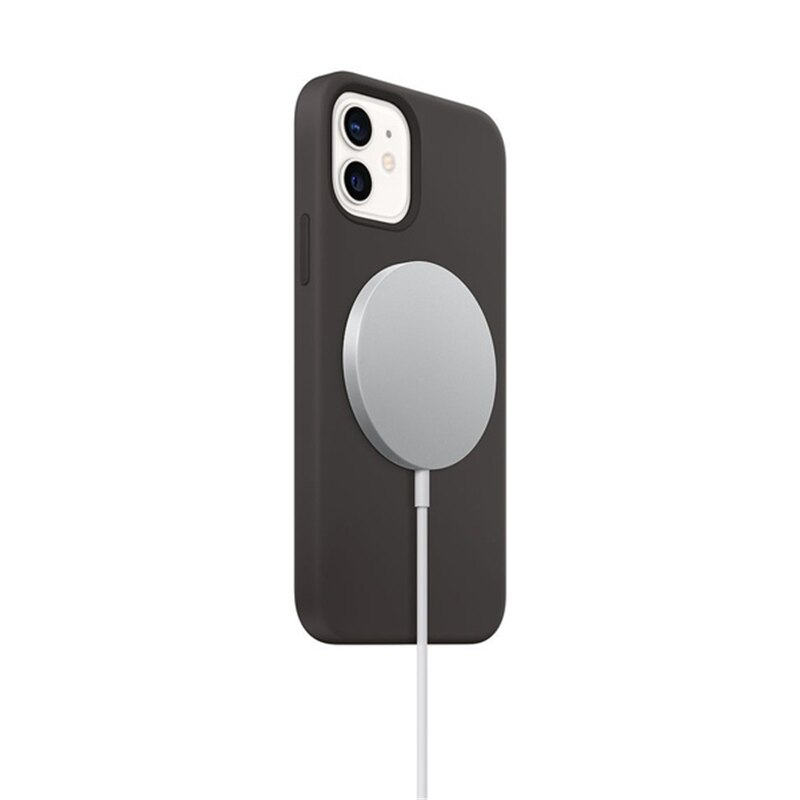 15W Magnetic Wireless Car Charger - Type C - For Magsafe iPhone 12 Series - Fast Charging Pad - With LED Light & USB Cable