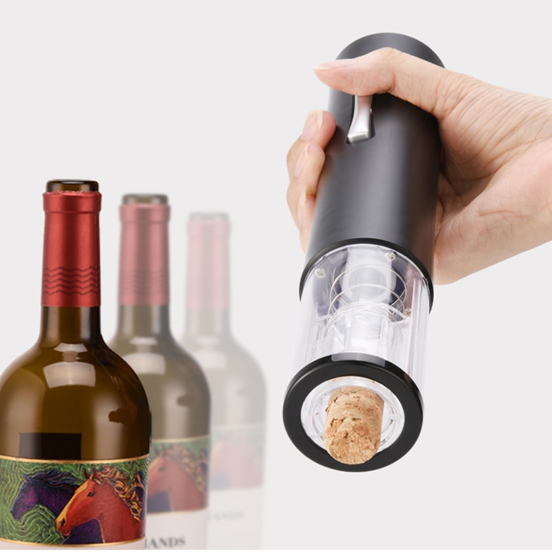 Elektrische Wine Opener, Draadloze Elektrische Wijn Flesopener, Battery Operated Corkscrew Met Wijn Accessoires