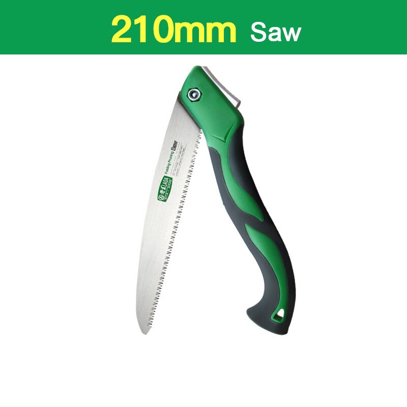 LAOA 9T Folding Saw Garden Pruning Saw Outdoor Handsaw Sharp Saw: 210mm saw