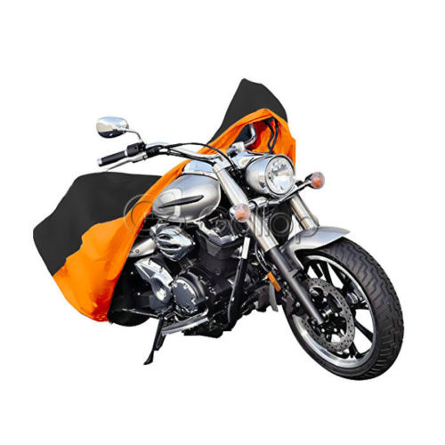 Xxl Oranje Waterdichte Motorcycle Cover Voor Shadow Vt 600 700 750 1100/Voor Dyna Sportster Xl 1200 883/ V-Star Xvs 650 1100 Custom
