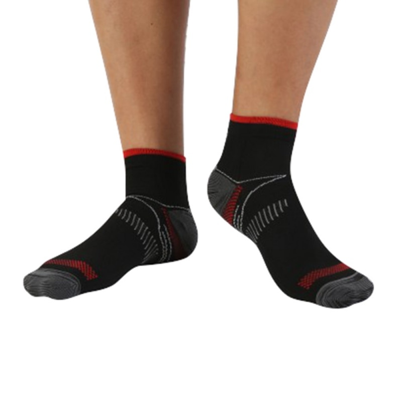 Women Men Sports Compression Cycling Socks Plantar Fasciitis Heel Arch Pain Relieving Sport Socks