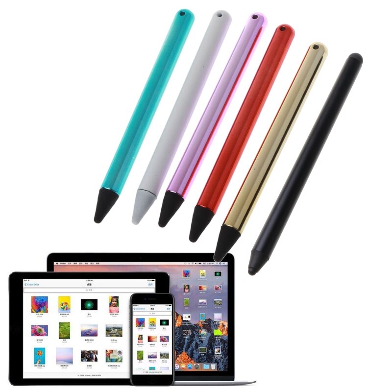 Round Stylus Pen Capacitive Stylus Touch Screen Drawing Pen for Phone Pad Smart Phone Tablet PC Computer