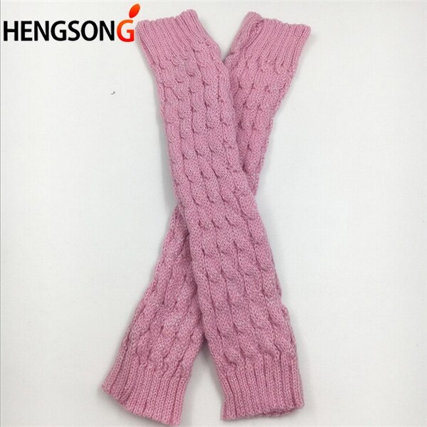 Herbst Und Winter Frauen Stulpen Kapron Hanf Blumen Kniepolster Bein Wärmer Weibliche Mädchen Haufen Haufen Socken Sport Sicherheit