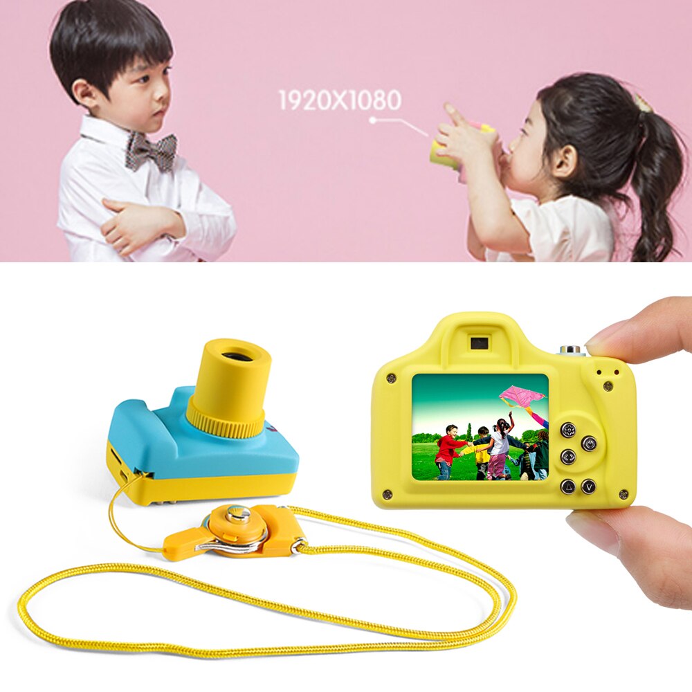 Toy Camera SLR Kids Support TF Card Hd Mini Multifunction Shoot Aesthetic Record Baby Digital Camera