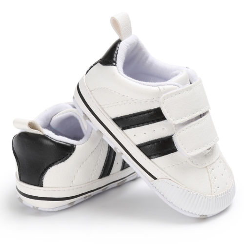 Babysko baby nyfødt spædbarn sko blød sål krybbe sko afslappede sneakers 0-18m