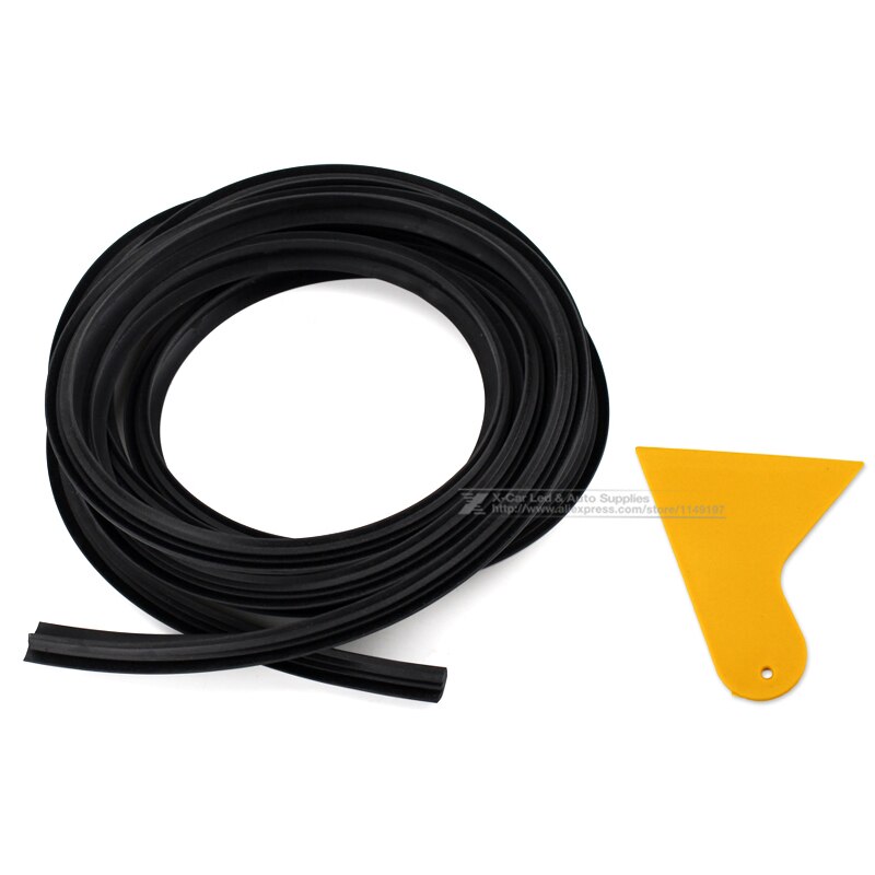 4 Meter 16 Mm Breedte Suv Mpv Dashboard Panel Kloof Afdichting Strips Edpm Rubber Voorruit Afdichting Strip Noise Insullation Verzegelde trim