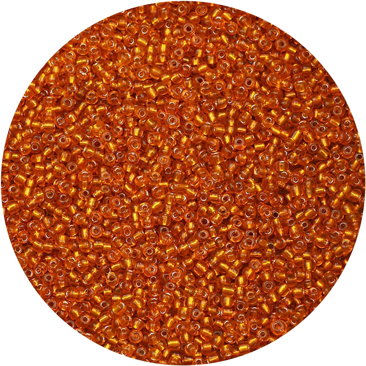 2mm 1500 stks 18g Zilver Kleur Binnenkant Rocailles Glas Ambachtelijke Kralen Armbanden Ketting Ring Maken Rocailles Voor DIY Art Craft: Oranje