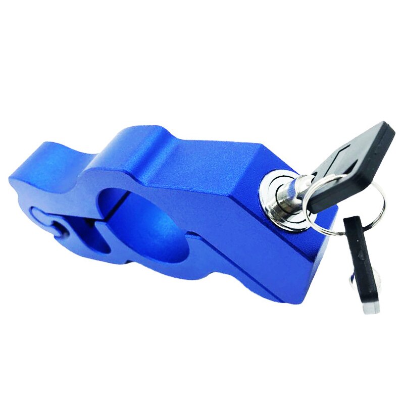 Bicycle Motorcycle Handlebar Lock Grip Anti Theft Safety Locks Brake Motorbike Auto Fit Scooter ATVs Security Bike Accessories