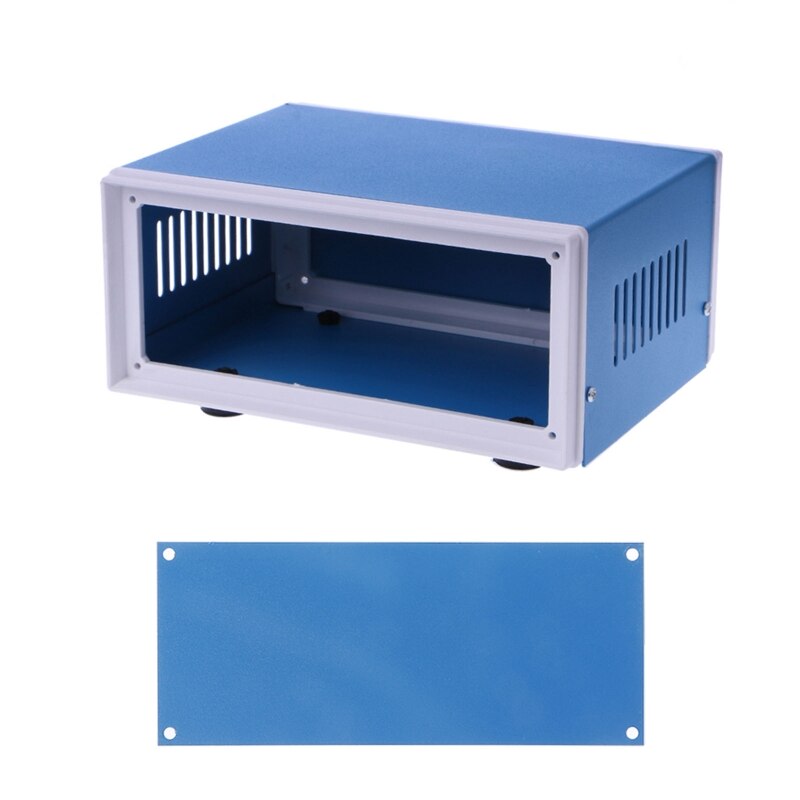 Junction Box Metal Power Enclosure Box Electronic Project Case DIY Rectangle Electrical Box Surface Mounted Dustproof