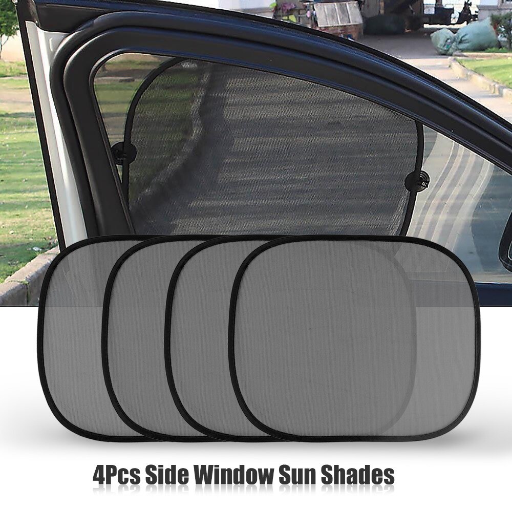 5Pcs Auto Zonnescherm Auto Venster Zuignap Auto Zonnescherm Auto Gordijn Auto Styling Covers Zonneklep Auto Jaloezieën auto Gordijn