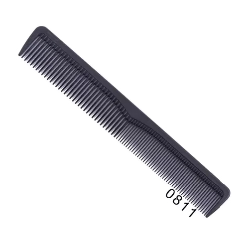 Peine de peluquería , peine de corte de pelo de plástico, cepillo para el cuidado del cabello, peine de peinado multifuncional, 1 ud.: green