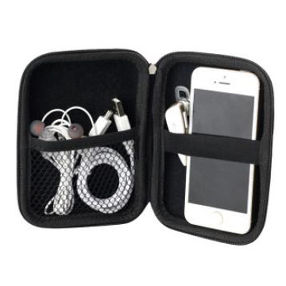 2.5-inch hard disk package headset bag mobile power HDD Bag Disk Case Zipper Pouch Earphone Cover Mobile EVA Storage Carrier Box