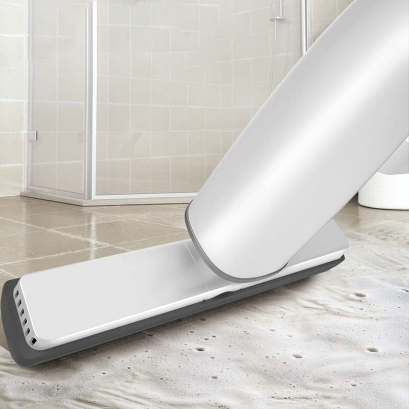 Eyliden Self-Wringen Mop Vlakmop Met Vervangen Pva Spons Mop Heads Gratis Hand Vloer Wassen Mop Voor Slaapkamer floor Cleaning Tool