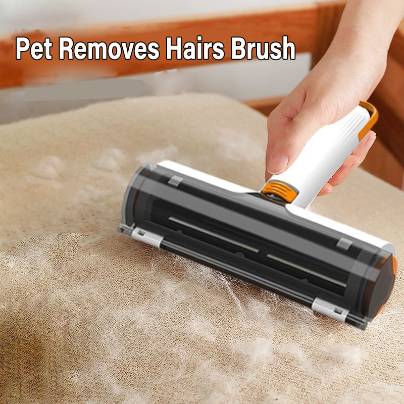 Cepillo de limpieza verde para quitar pelos de mascotas, cepillo de pelo lavable para quitar pelos de animales, ropa, sofá, alfombras, peines