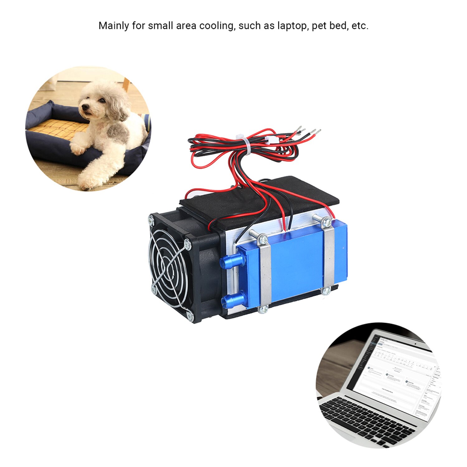 TEC Electron Semiconductor Refrigeration Cooler Air Conditioner DIY Radiator Cooling Module Thermoelectric Refrigeration System