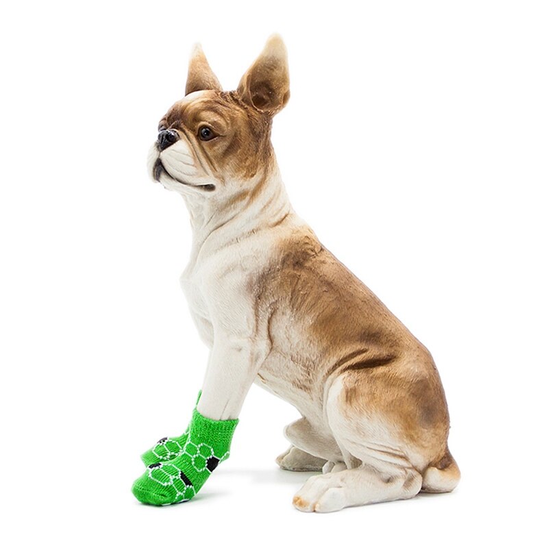 Pet Dog Stocking Cute Dogs Cotton Socks Pet Winter Warm Socks Dog Paw Protection Socks Pet Booties Supplies