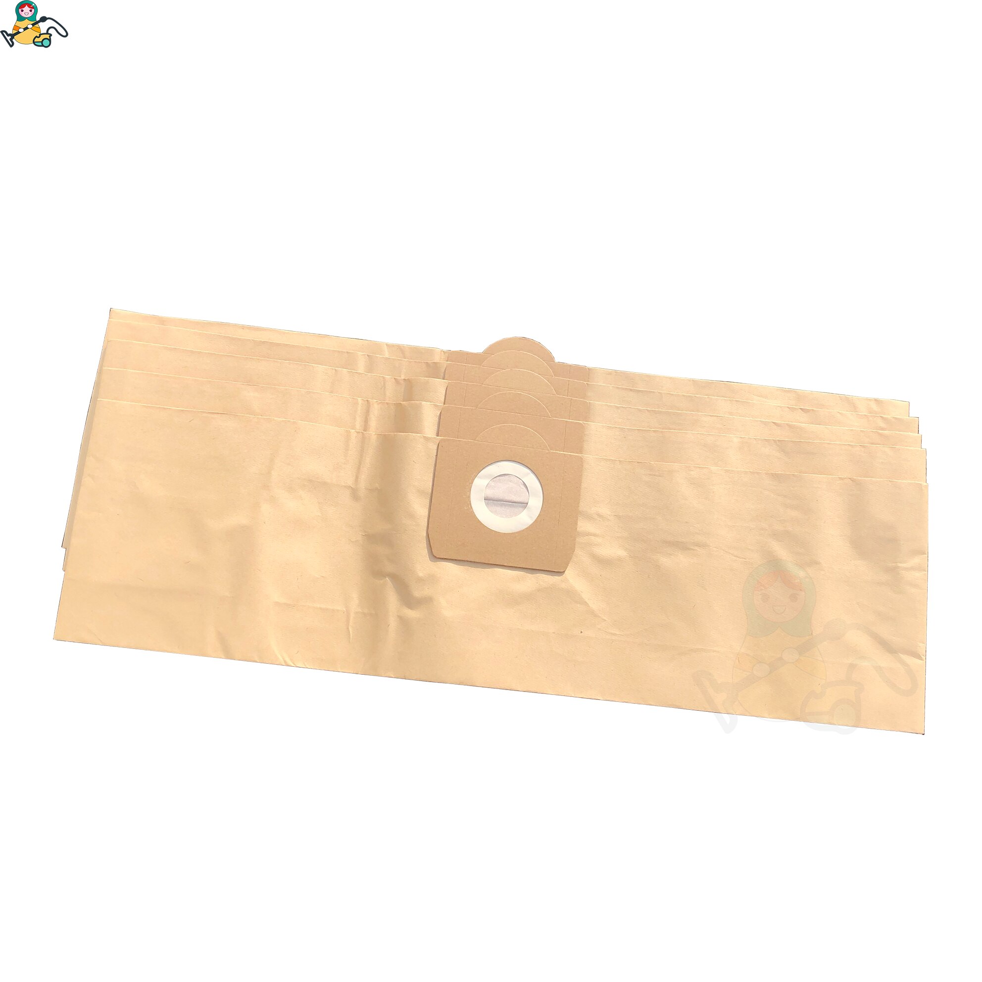 6.959-130 for karcher  wd3 poser  wd 3 p wd3.500p se4001 se4002 a2004 a2204 wd5.800 wd3.800 wd 3.200 "originalstørrelse" støvposer
