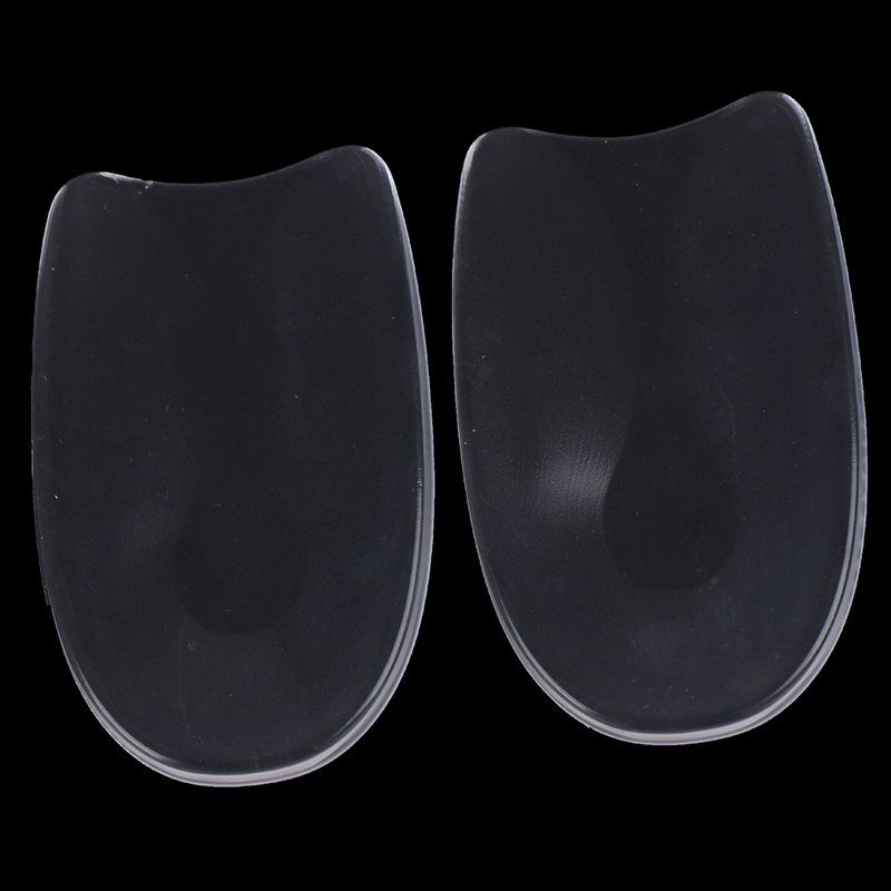 Silicone Gel U-Shape Heel Cushions For Shoes Plantar Fasciitis Heel Protector Heel Spur Cushion Pad Shoe Inserts: L