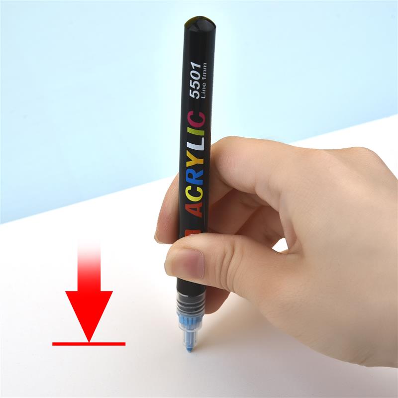Rotulador de pintura acrílica, pintura de roca para Graffiti, piedra, cerámica, vidrio, madera, manualidades, suministros de arte