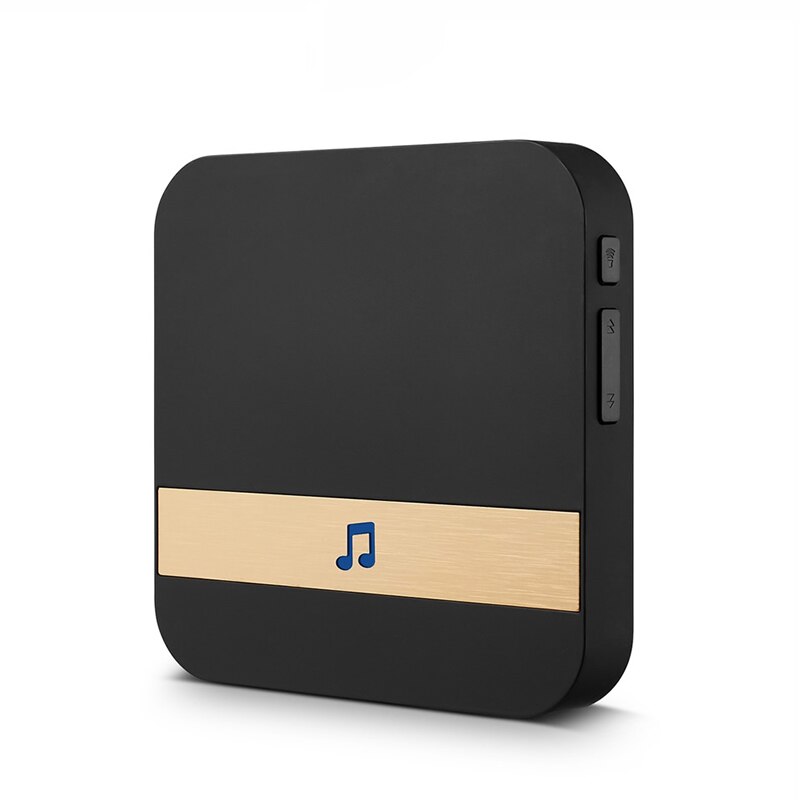 Eken Draadloze Deurbel Indoor Chime Voor Eken V7 V6 V5 Wifi Deurbel Ontvanger Ding Dong: Black / au plug