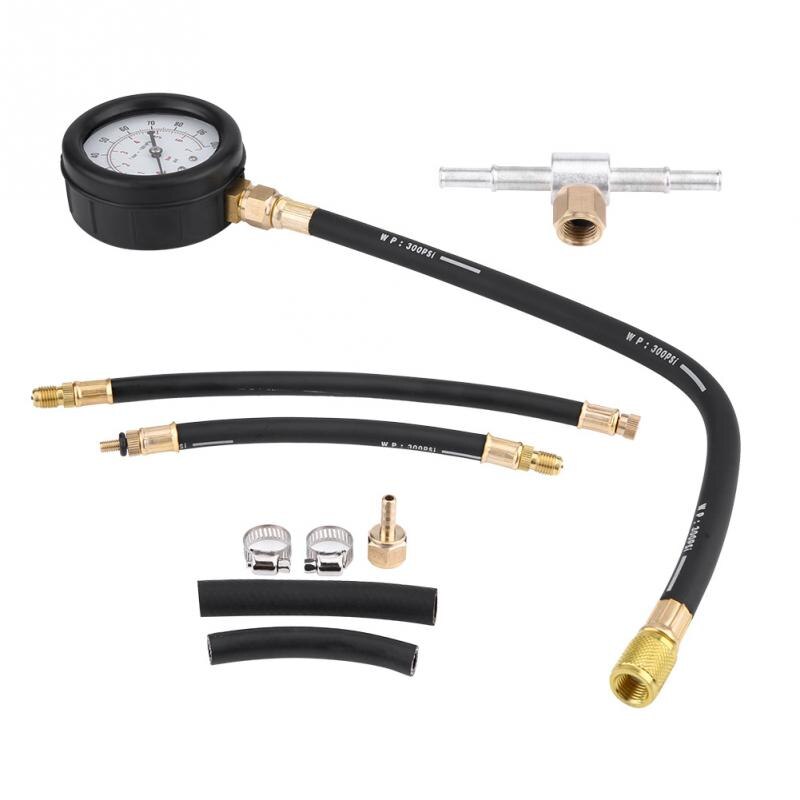 Petrol Diesel Fuel Pressure Gauge Tester Fuel Injection Pump Diagnostic Tool Fuel Injection Pump Pressure Tester Injector TU-113