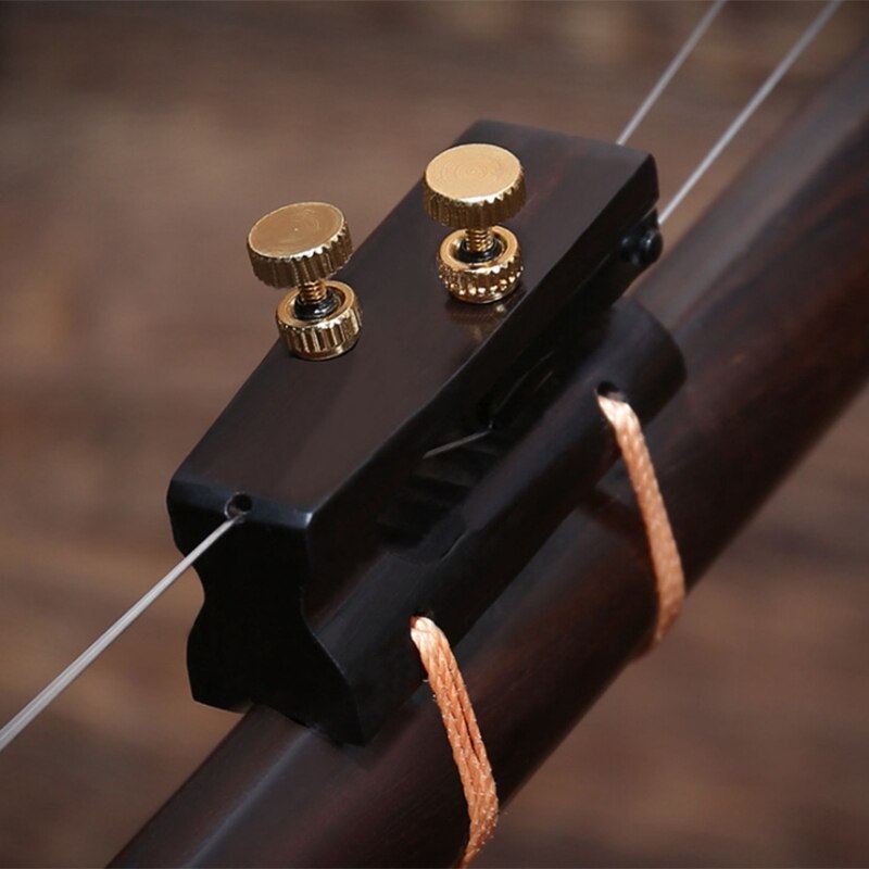 Multifunctional Ebony Erhu Jins Comes with Fine-Tuning Erhu Accessories
