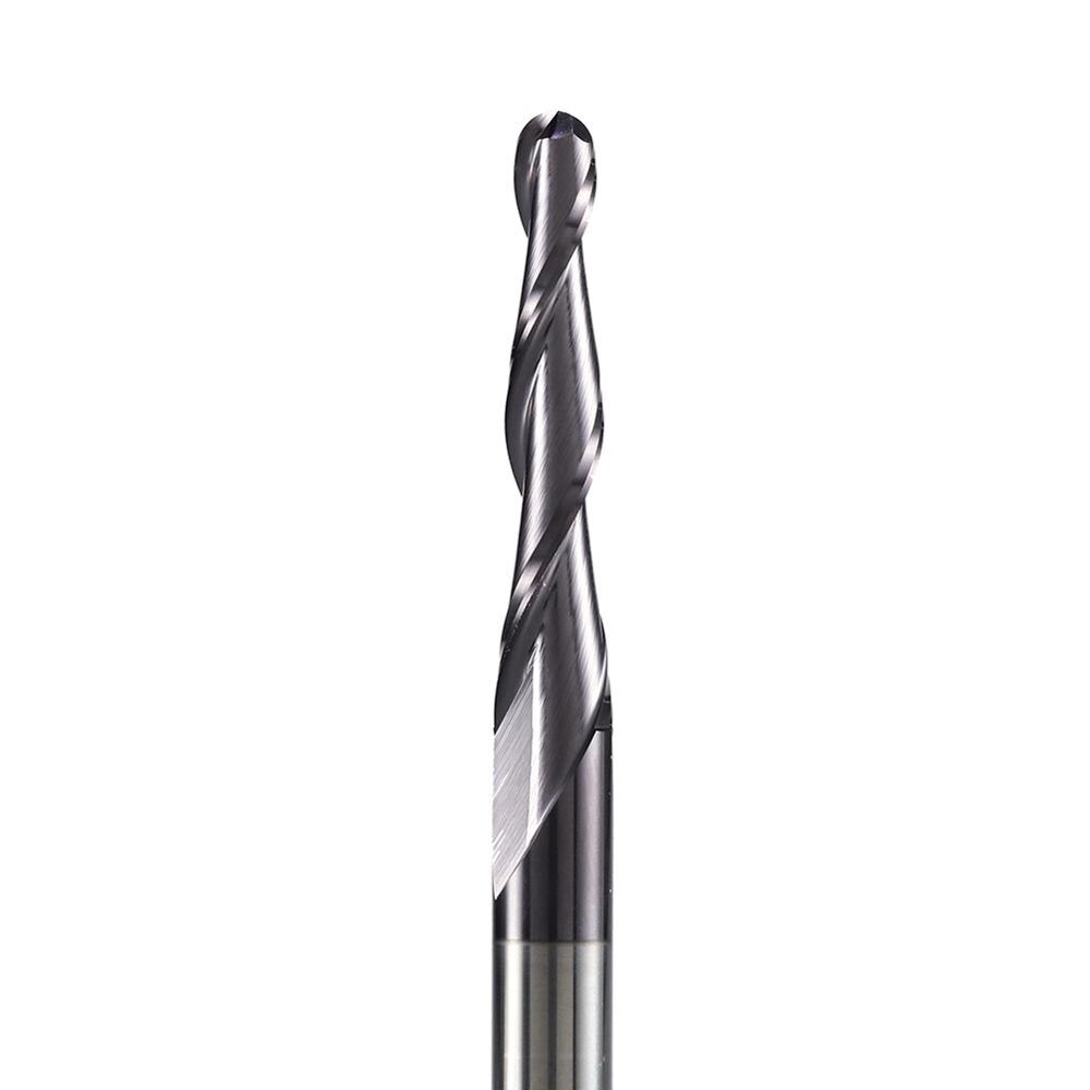 Fresa de tungstênio revestida, fresa de metal com revestimento de carboneto sólido, 1 peça fresa final,