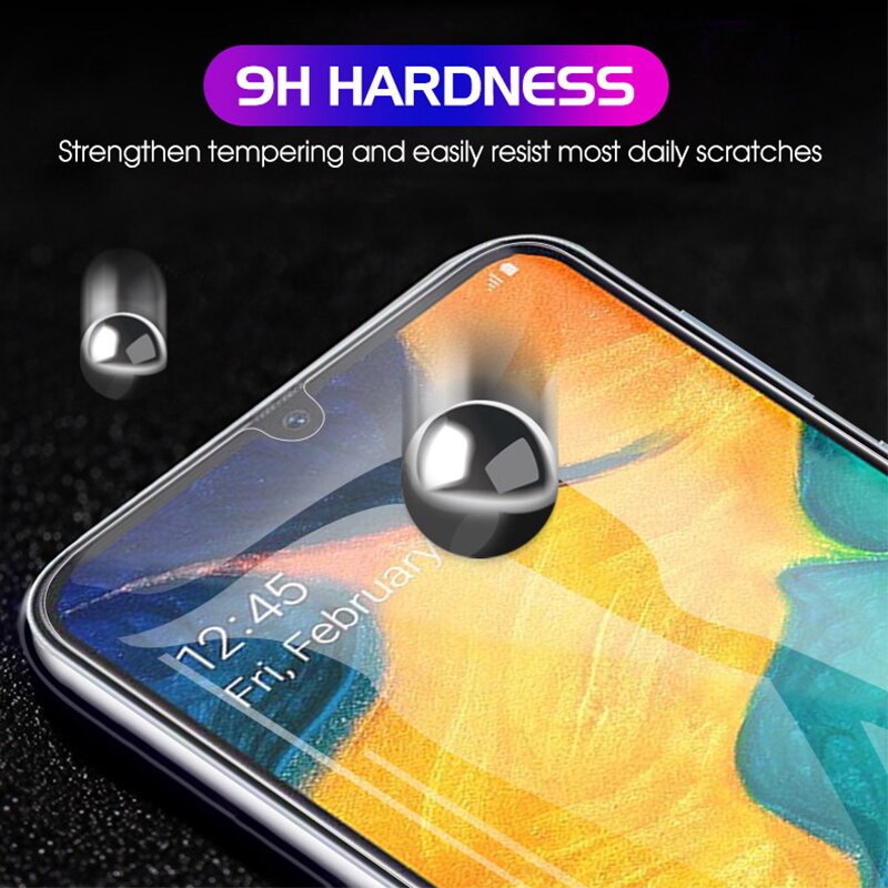 9H Schutzglas für Samsung Galaxy M31 M21 M51 A30 A50 A51 A71 Glasgehäuse A11 A21 A31 A10 A20 A60 A70 A30s A50s Displayschutzfolie