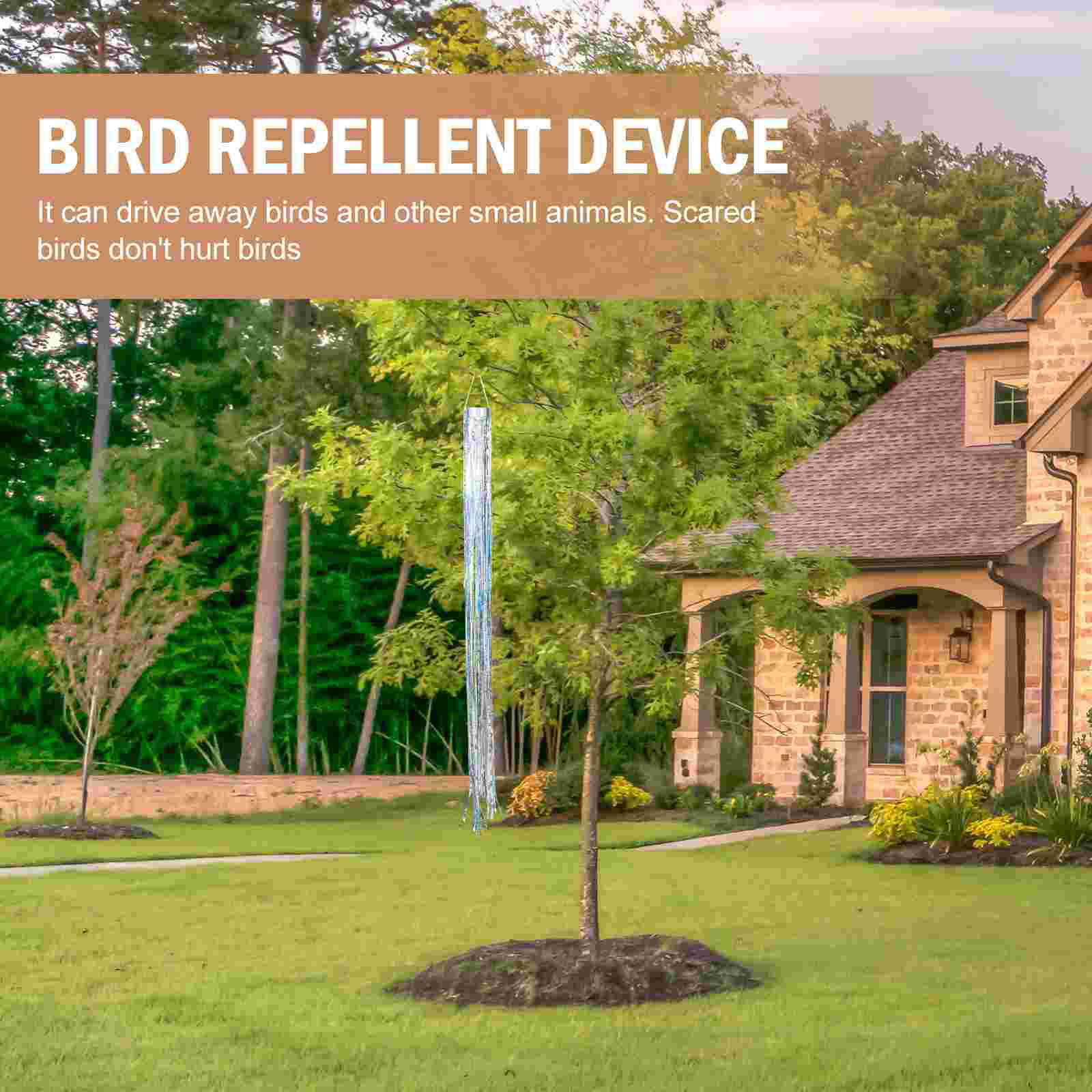 Practical Bird Expeller Bird Repellent Device Bird Deterrent Reflective Strips