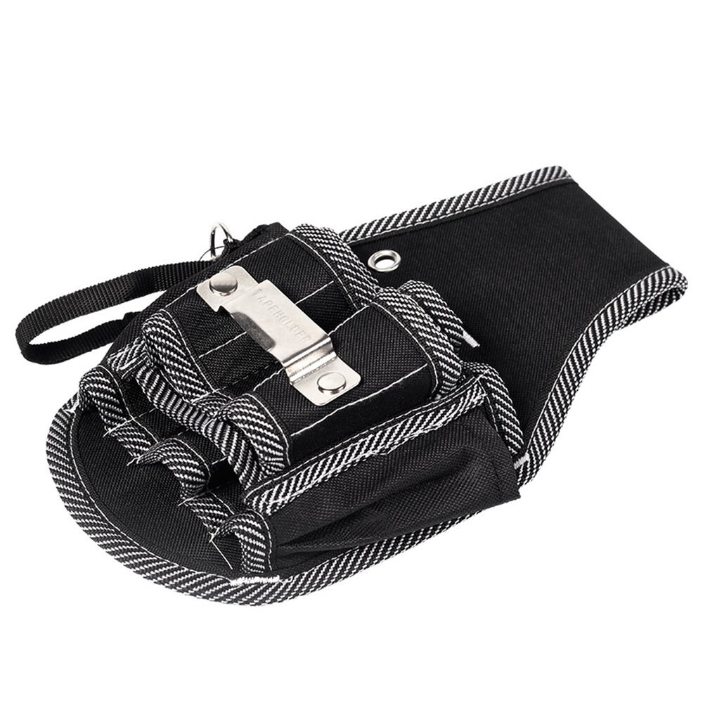 Electric Drill Holder Waist Tool Bag Waterproof Electrician Tool Bag Electric Drill Oganizer Carrying Pouch Holster