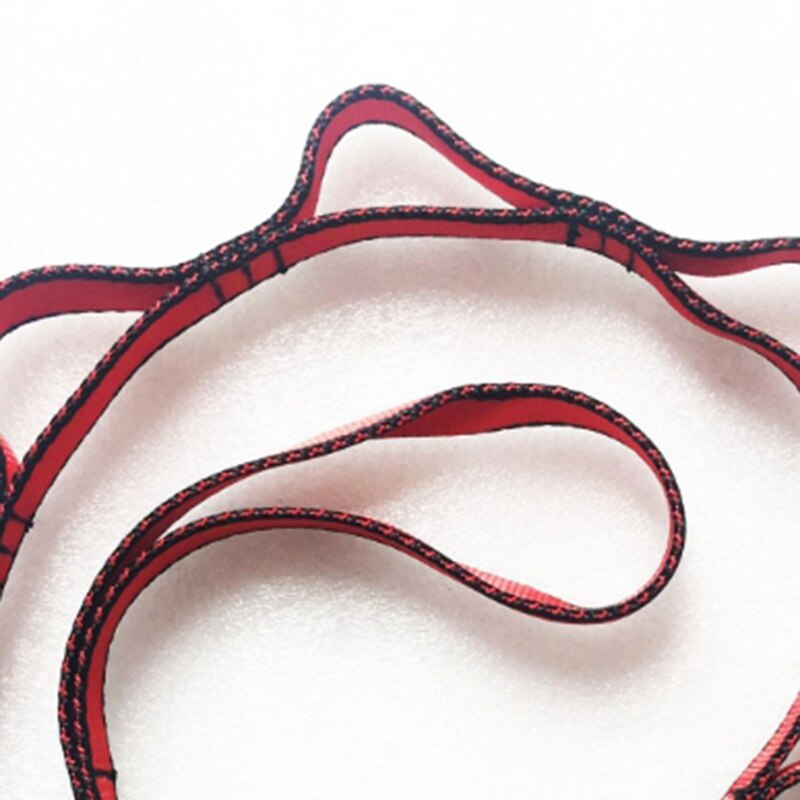 Climbing Belt Rock Climbing Belt Sling Cord for Mountaineering Rappelling Hiking Emergency Tool