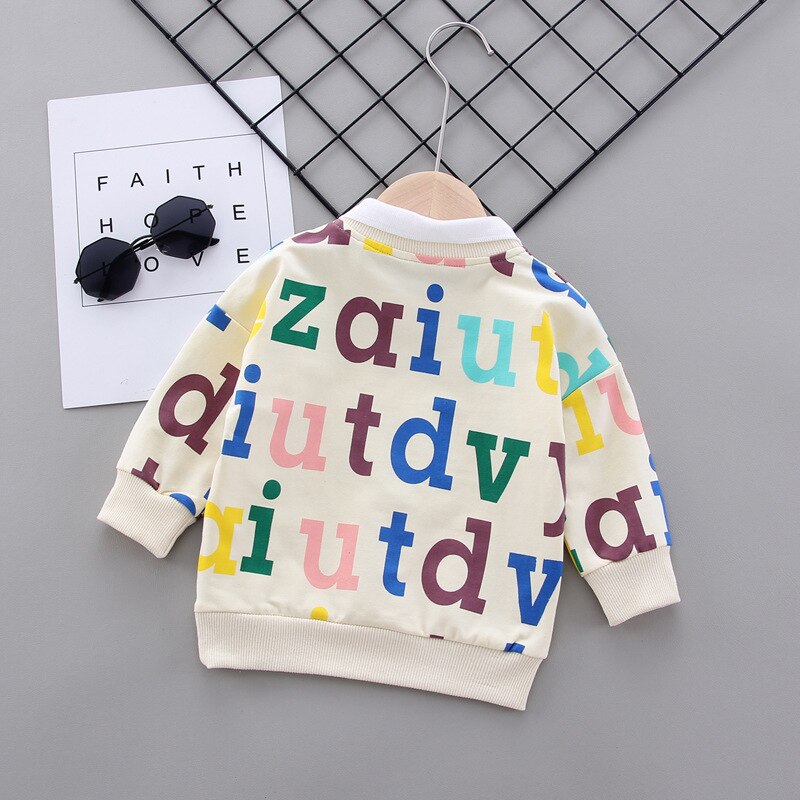 Baby boys sweater spring autumn toddler cotton tops clothing for bebe girls infant outerwear outfits fit 0 1 2Y