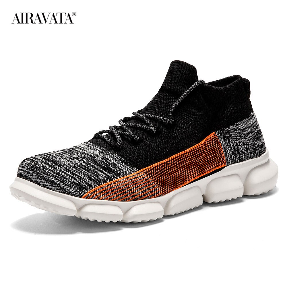 Mew Men's Running Sneakers Summer Flying Weave Soft and Comfortable Sports Leisure Shoes