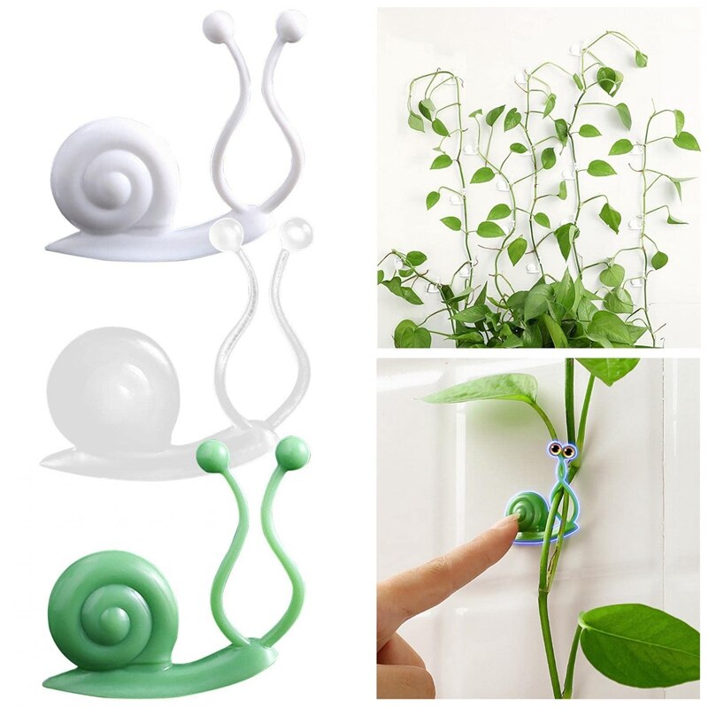 Climbing Plant Clips Wall Mounting Clips Self-Adhesive Plant Clips Plant Ties For Support And Fixing Plants Home Office