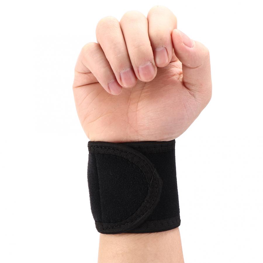 2pcs Wrist Support Adjustable Wrist Brace Sports Training Pain Sprain Wrist Protective Wrap for Different Sports