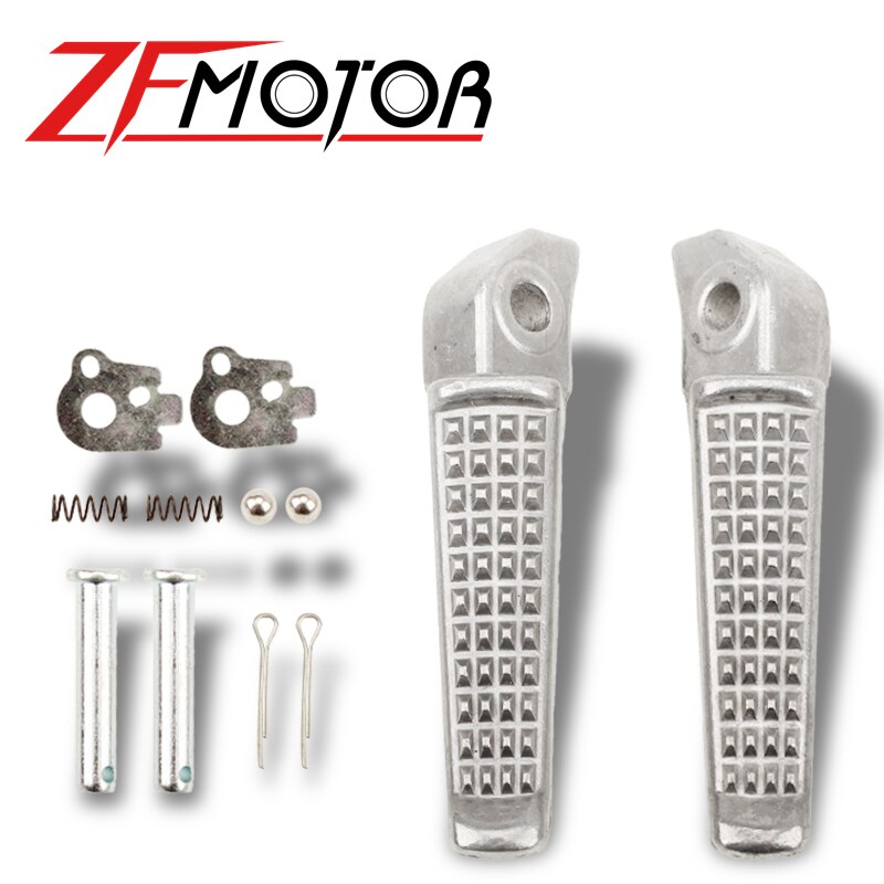 Motorcycle Front and Rear Footrests Foot pegs For Honda CB400 Superfour VTEC 1-4 CB250 CB900 Hornet 250 900 CB1300: rear