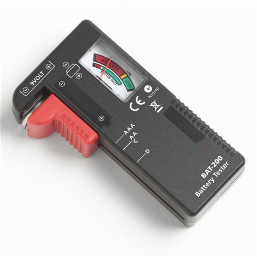 Batterij Capaciteit Tester Indicator Universal Battery Cell Tester Aa Aaa C/D 9V Volt Button Checker