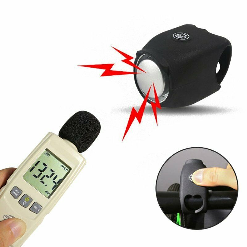 Fiets elektrische bellen fietsbel elektronische claxon luide alarmbellen veiligheidsfietsbellen stuurring veiligheidsbellen