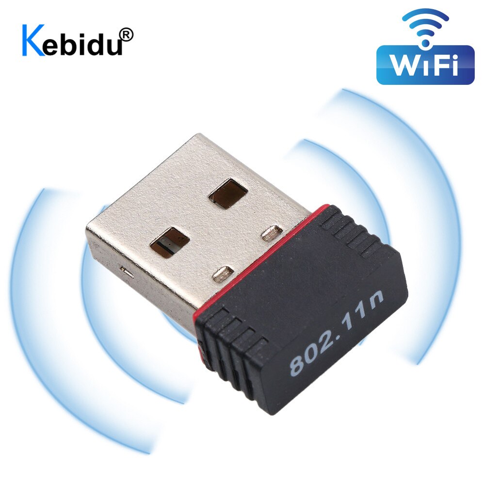 Kebidu Mini 150Mbps Usb Wifi Wireless Adapter 150M Network Lan 802.11 Ngb Chip Realtek