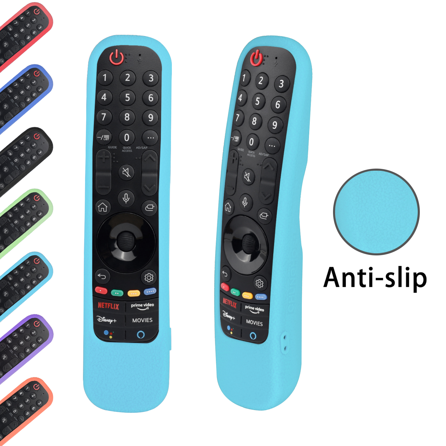 Silicone Protective Remote Control Covers For LG Smart TV AN-MR21 AN-MR21GC For LG OLED TV Magic Remote AN MR21GA Remote Case