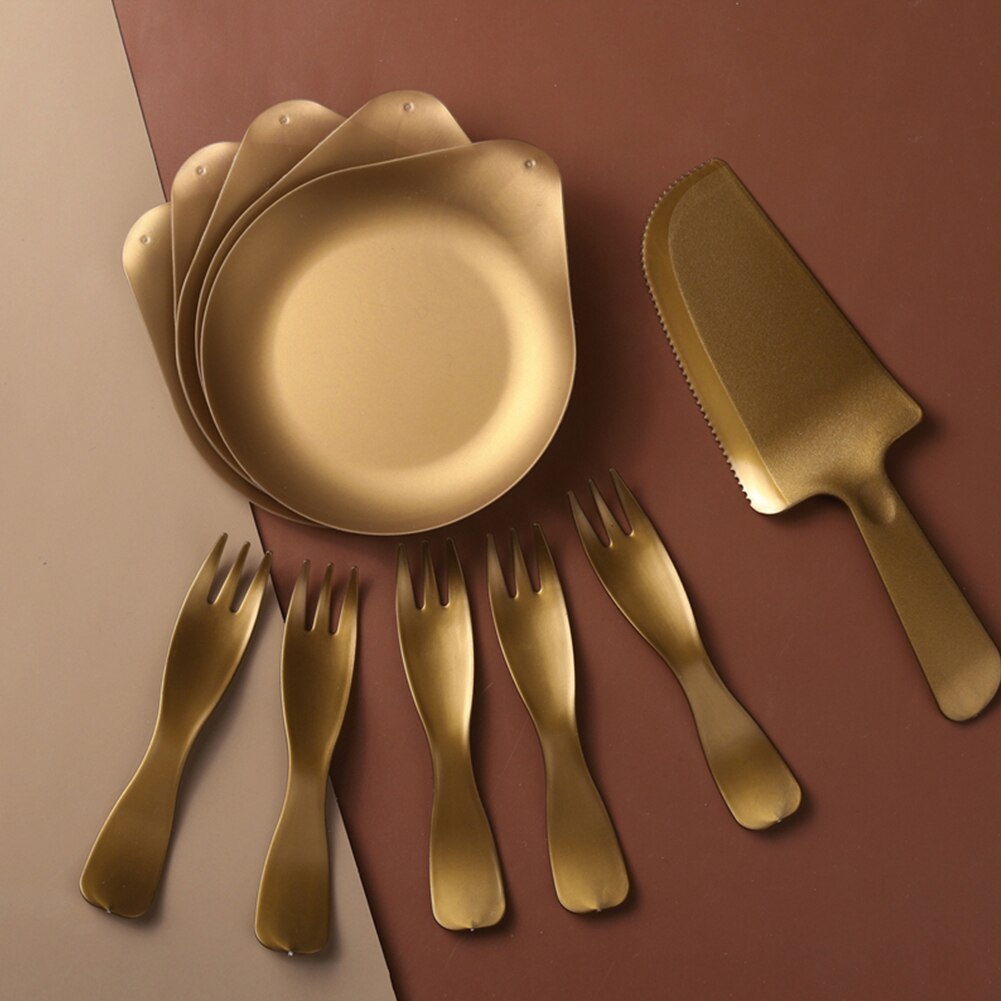 5 sets stevige borden voor thuis, verjaardag, picknick, feest, wegwerpservies, vorkensnijder, milieuvriendelijk, bruiloft