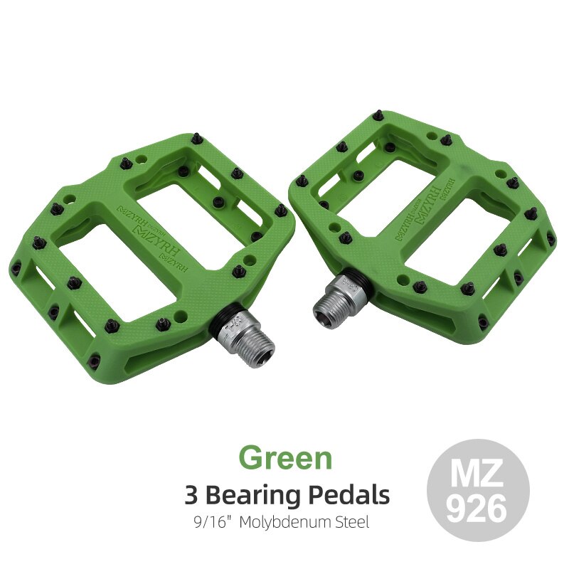 Bicycle Pedals 3 Bearings Ultralight Anti-slip BMX Road MTB Bike Pedal Wide Waterproof Bicycle Accessories